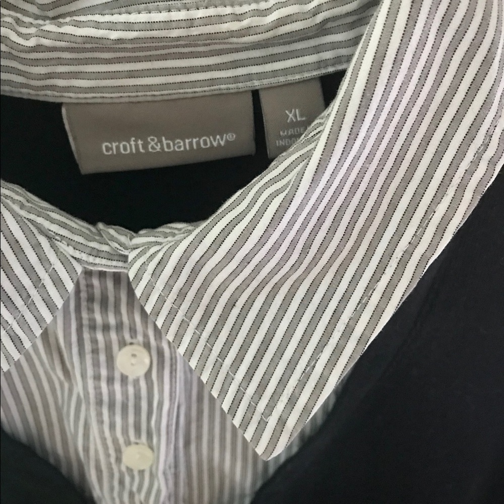 Women’s Button-Up Collar Blouse, Croft and Barrow